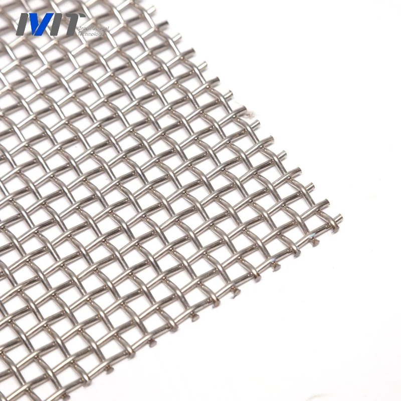 Crimped Metal Wire Woven Mesh for Filter Sieve Barbecue Fence Crusher Screen