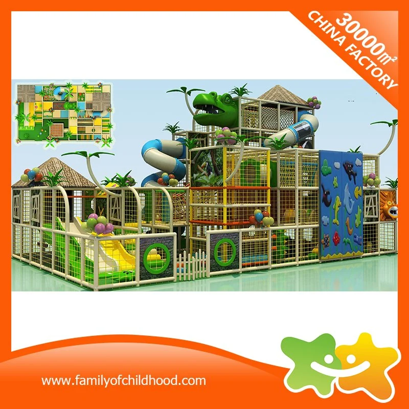 Large Indoor Amusement Park Equipment Play Structure for Sale