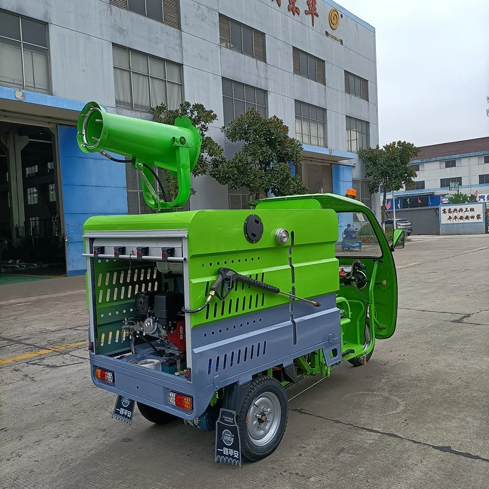 600L Tank Petrol Pump Electric Economical High Pressure Flushing Water Truck to Remove Small Advertising Stickers