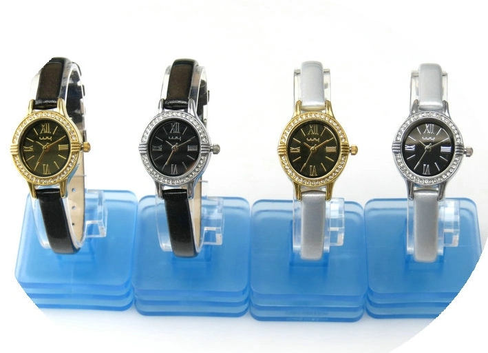 Manufacturer Fashion Custom Jewelry Quartz Alloy Case Wrist Watch (WY-011)