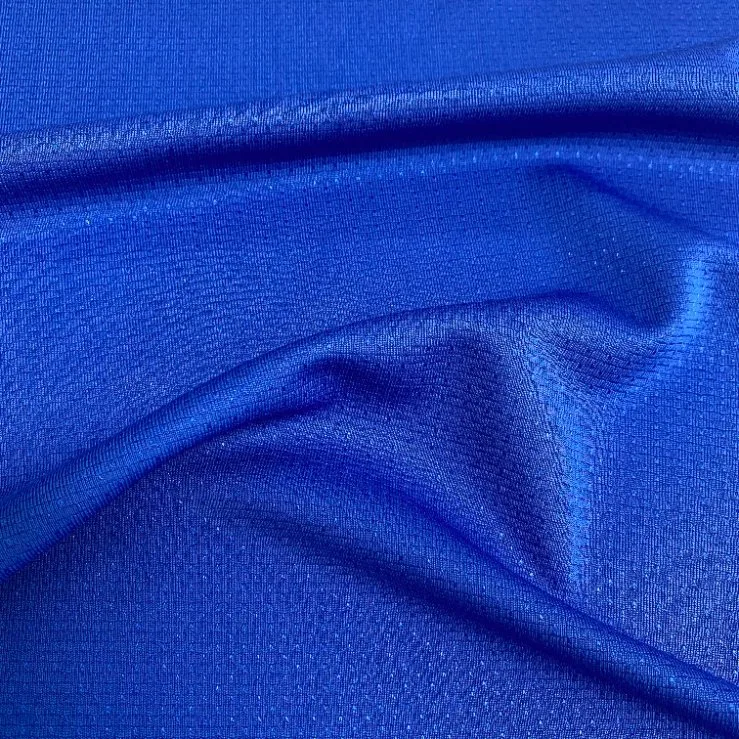 160GSM 100% Polyester Mesh Fabric Polyester Breathable Moisture Absorption Sweat Removal Yoga Clothing Fabric Stretch Sportswear Lining Garment Original Factory