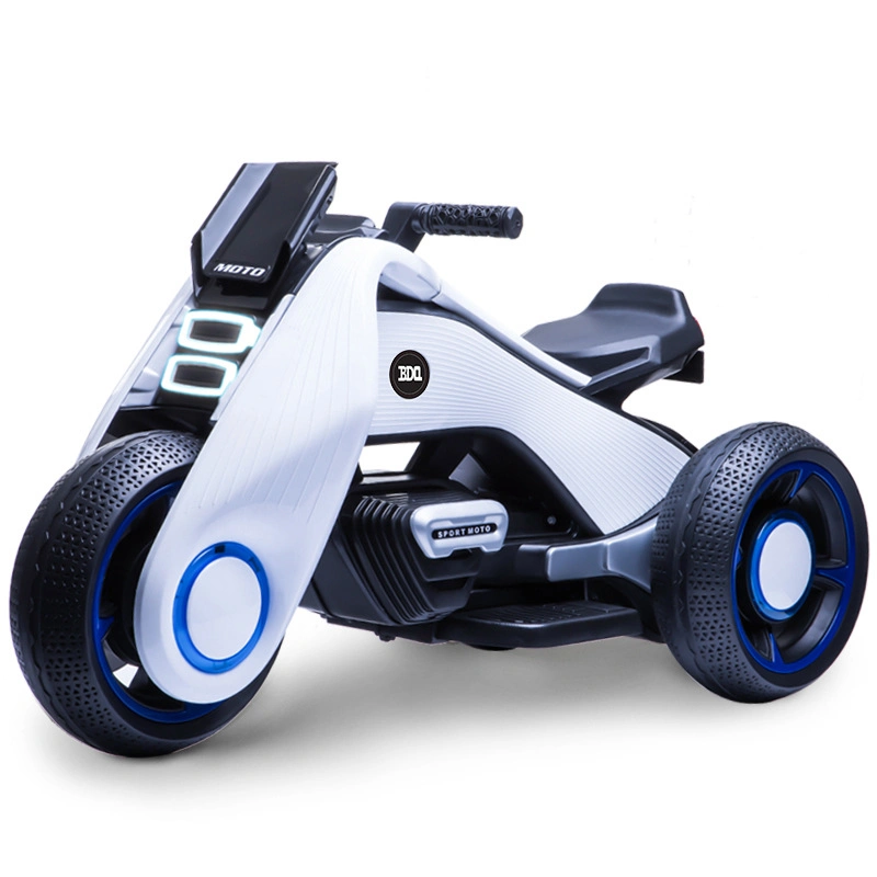 precio de fábrica al por mayor plástico niño frío niños bicicleta batería motor MOTO eléctrica DE ruedas LED Kids Scooter 3