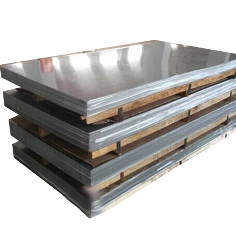 316 Chapa de acero inoxidable con acabado de espejo pulido y metal Material exportación Embalaje de madera