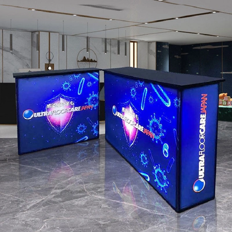 New Design LED Trade Show Booth Tension Fabric Trade Show LED Backlit Display