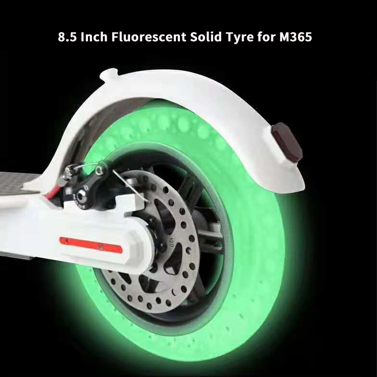 8 1/2*2 Pattern Honey Comb Solid Tire Fluorescent Green Color