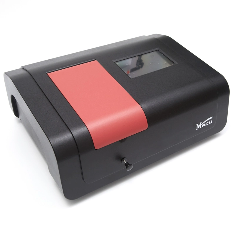 UV/Vis Spectrophotometer with Touch Screen High Accuracy Double Beam Gold Testing Equipment