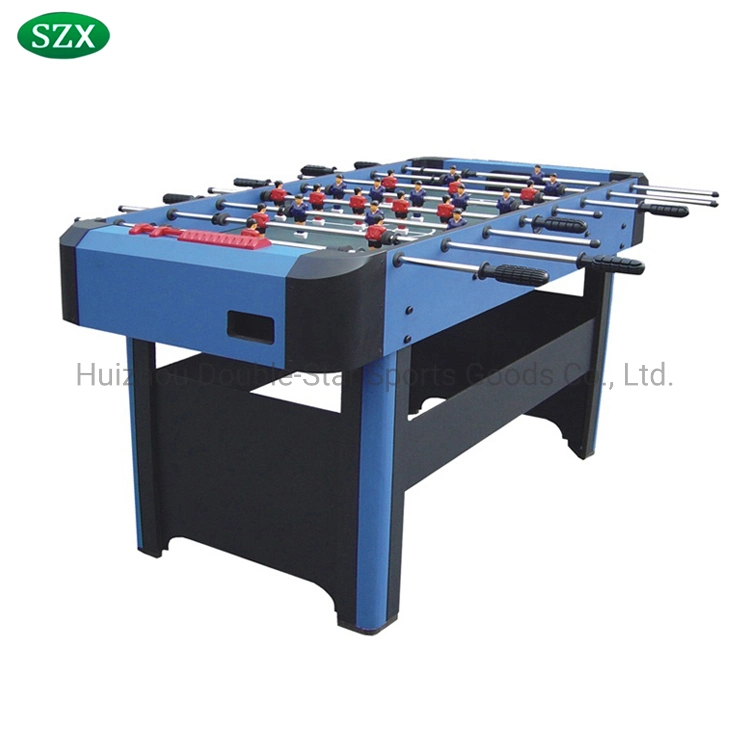 Factory Wholesale/Supplier Cheap Blue Soccer Game Foosball Table for Sale China