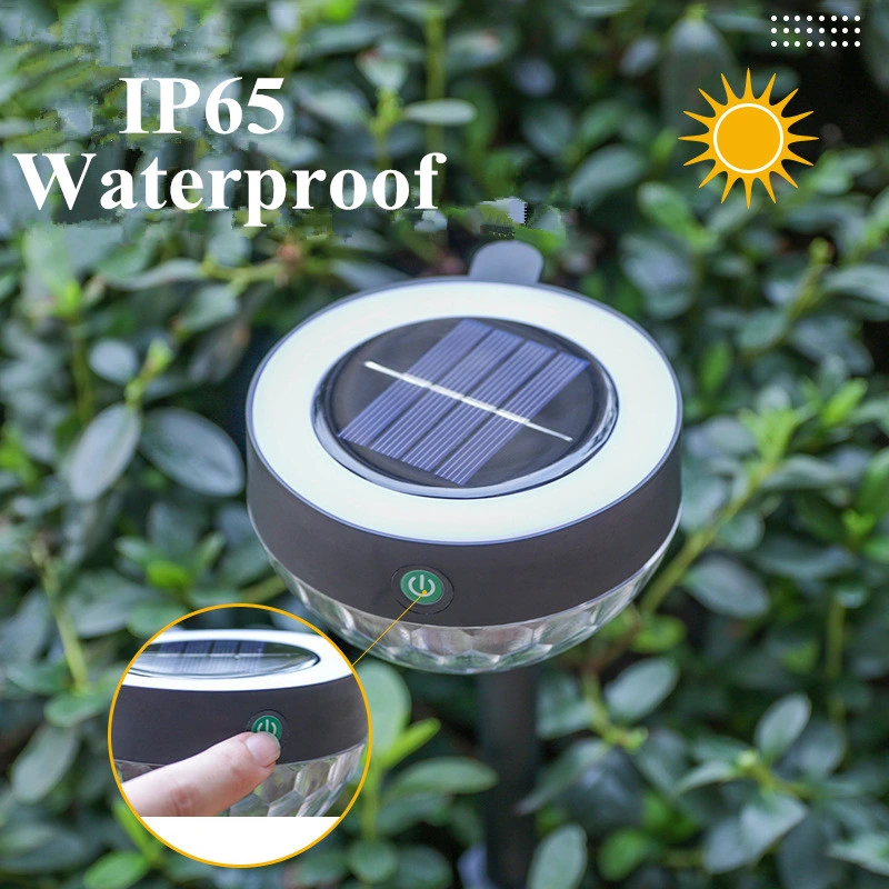 Solar Road Stud Lights Wholesale/Supplier LED Solar Light RGB Landscape Lawn Lamp