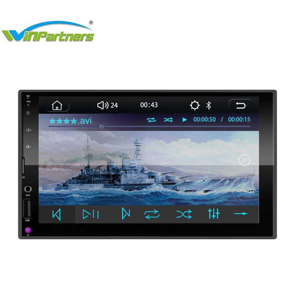 TF Card 7 "Car Radio MP5 Player Display HD Reversing Видео M7023