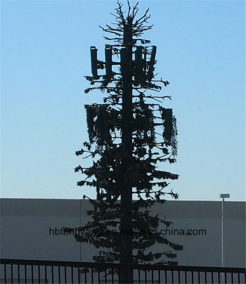 Custom-Made Palm/Pine Tube Telecom Tower