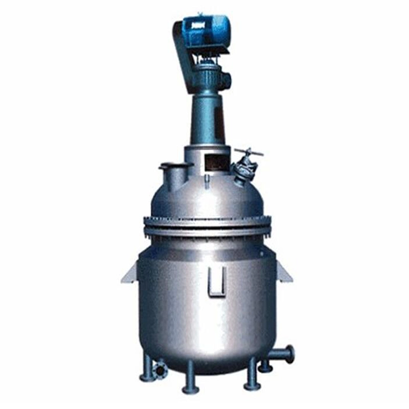 Stainless Steel (SS304 316) , Titanium, Nickel and Hastelloy, PE, PTFE, Glass or Enamel Line Jacket Heating Agitating Mixing Chemical Pressure Drum