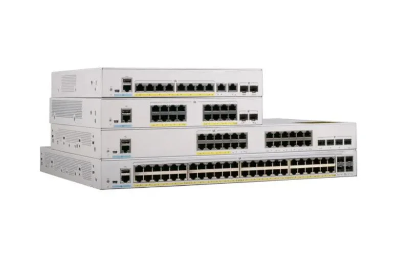 Switch 25g/10g/1g de C9300 12 puertos SFP28 con enlaces ascendentes modulares Network Essentials Interruptor C9300X-12y-E interruptor