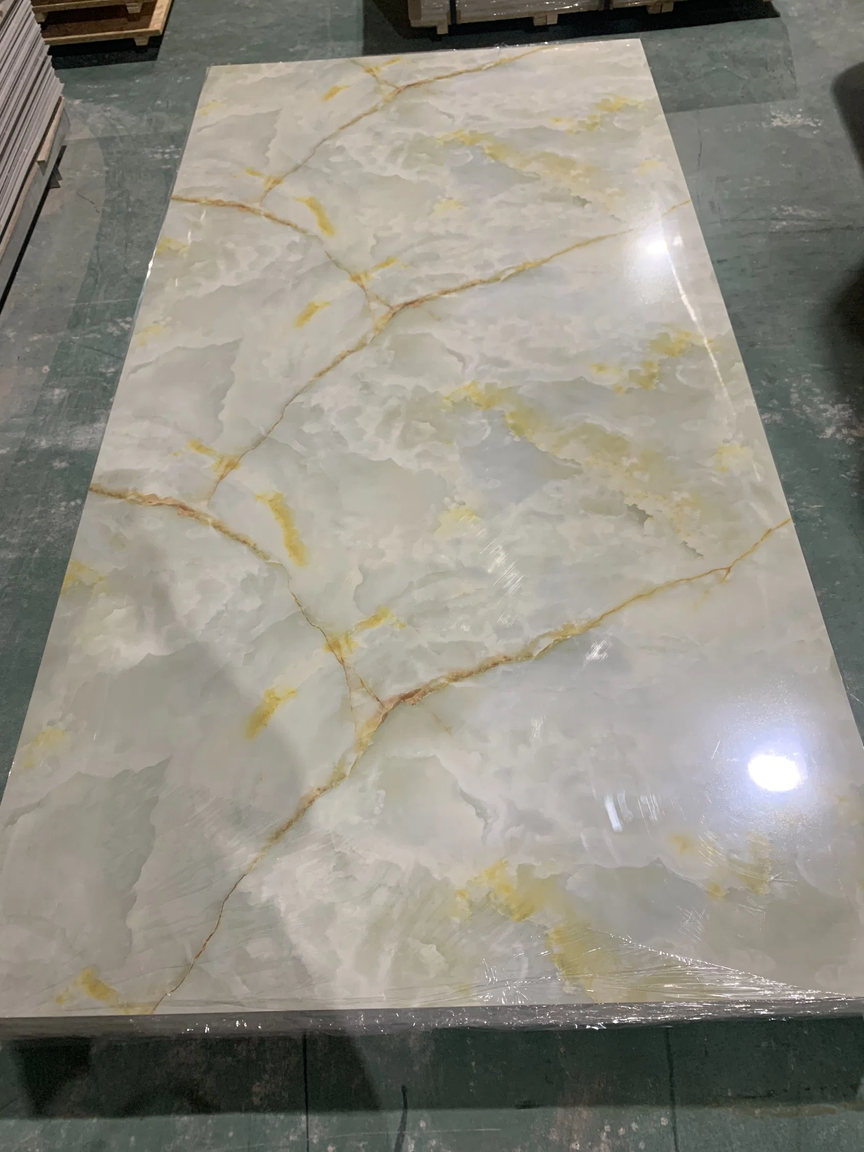 Строительные материалы из ПВХ для строительства домов для UV Board Marble Лист