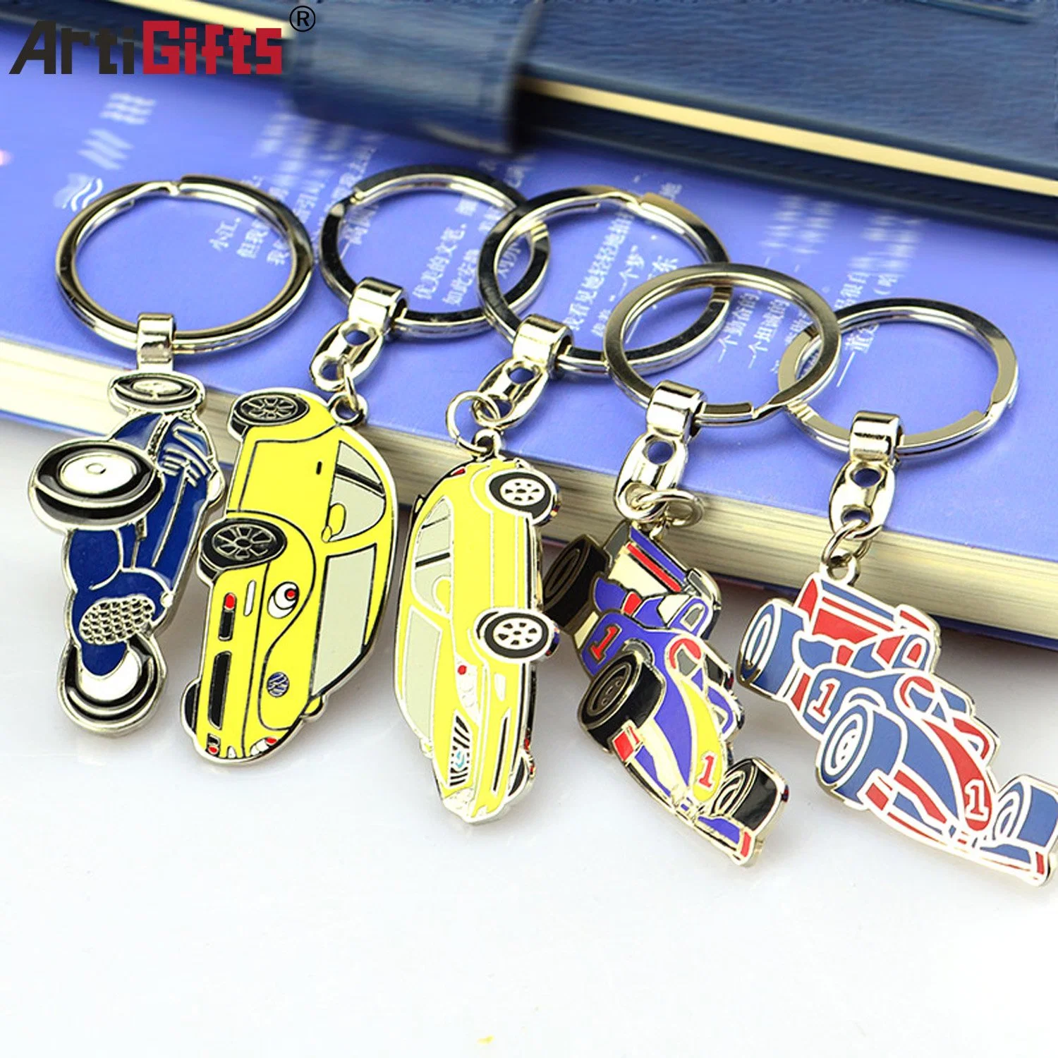 Survey Metal Pokerkey Chain with Torch