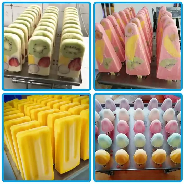 Ice Cream Custom Shape Ice Popsicle Mold Stainless Steel