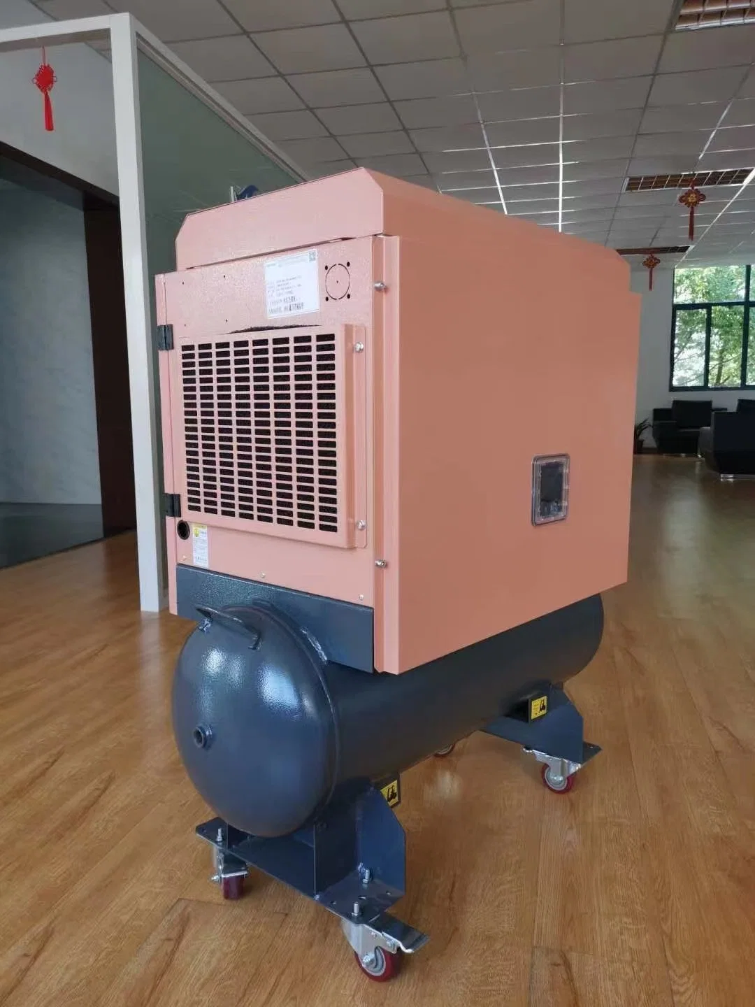 Water/Air Cooling Elgi Twin/Double Oilless Screw Air Compressor Low Pressure 132kw 180HP