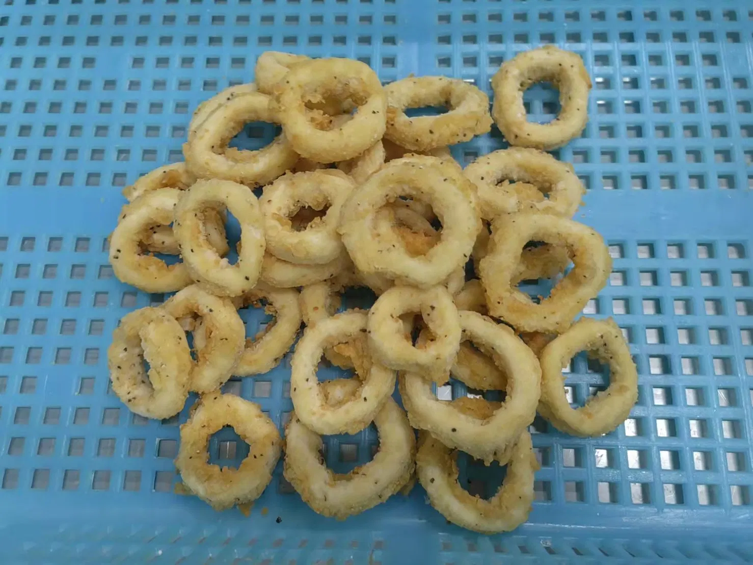 Congelado Hot sell delicioso marisco Breaded Fried Squid / Calamari anéis com Melhor preço