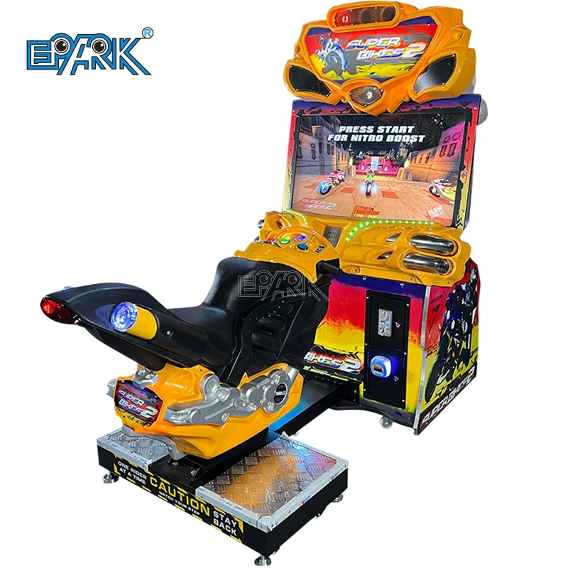 Simulador de motociclo para interior, operado por moeda, FF motor Epark Racing Game Arcade Game Machine