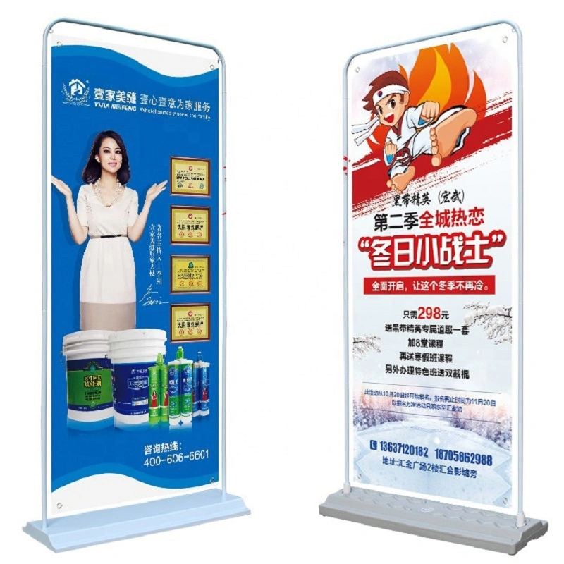 Popular Gate Type Frame Wholesale/Supplier Door Shape Frame Water Injection Base Banner Stand