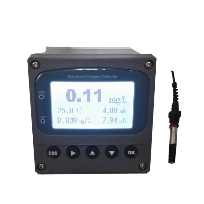 Apure Online Water Analyser pH and Chlorine Tester/Controller Meter & Sensor with 4-20mA