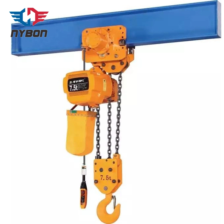 China Factory Electric Chain Hoist Double Speed Lifting