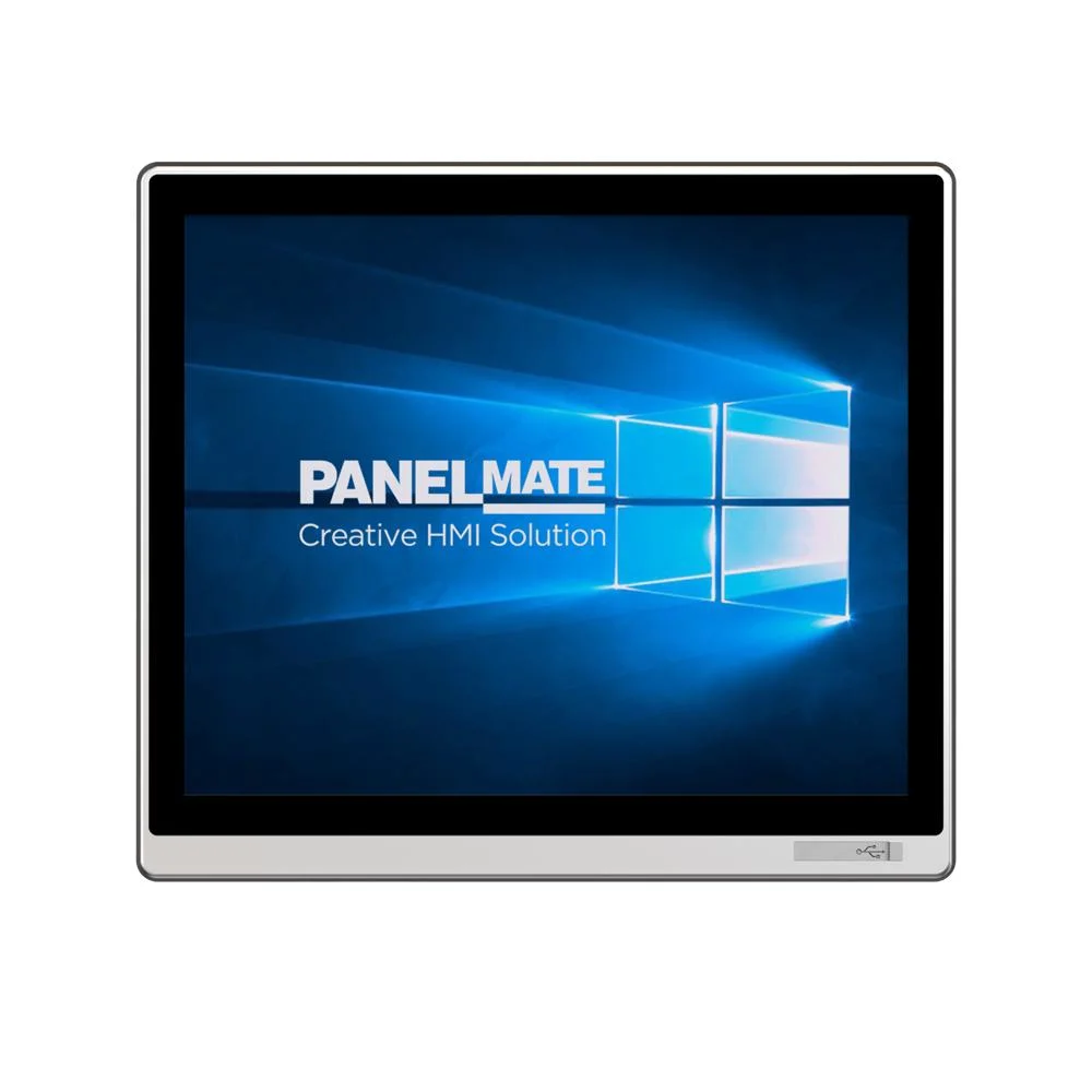 17 Inch Embedded Industrial Panel PC IP65 Waterproof and Dustproof Tempered Glass Screen Intel Celeron 3855u 3865u CPU Industrial PC All-in-One PC