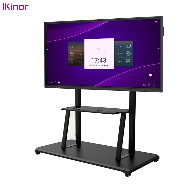 Office Supply LED Infrarot Touchscreen Interaktive Flachbildschirm Smart Board Für Bildungsgeräte