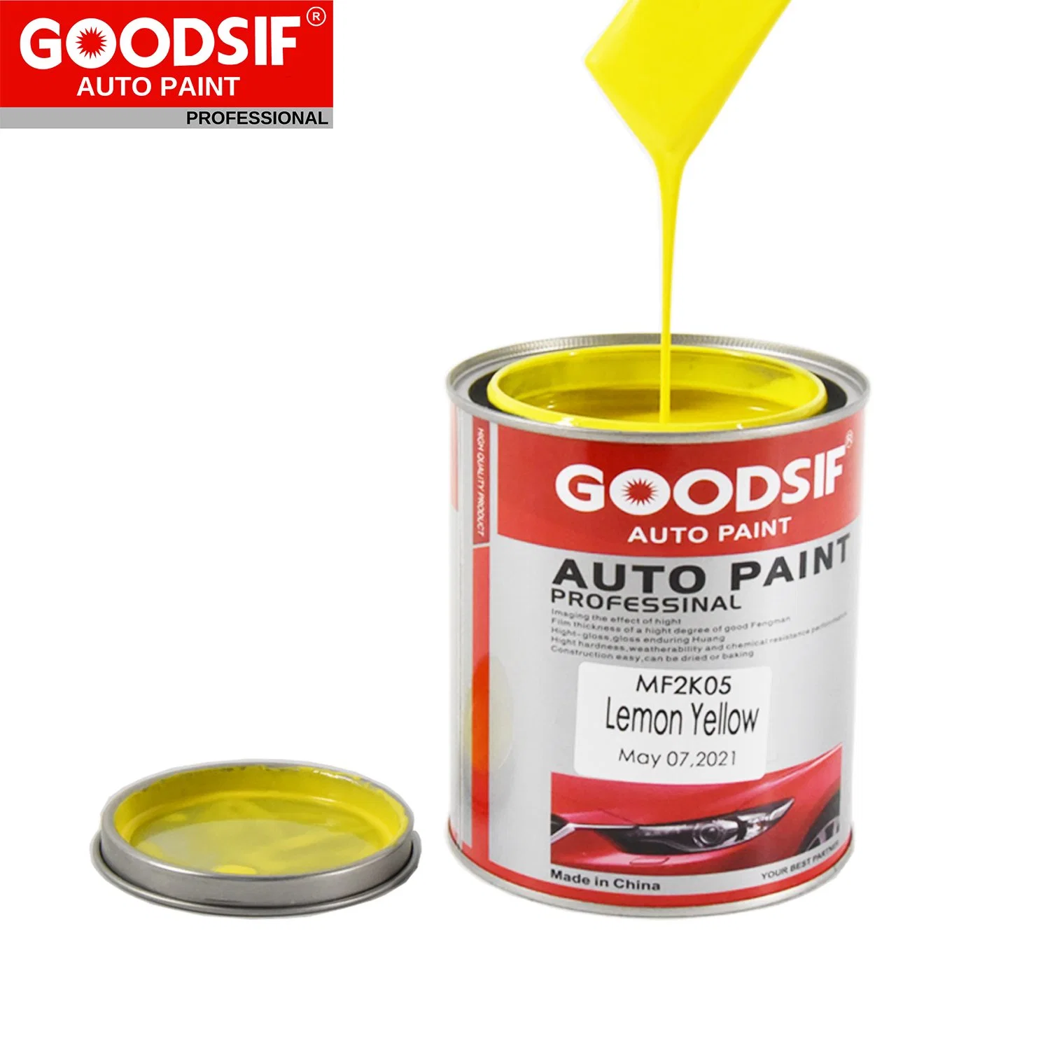 Topwings Chemical Automotive Paint Factory Prix de gros Auto de haute qualité Refinissez la peinture acrylique pour voiture d'occasion