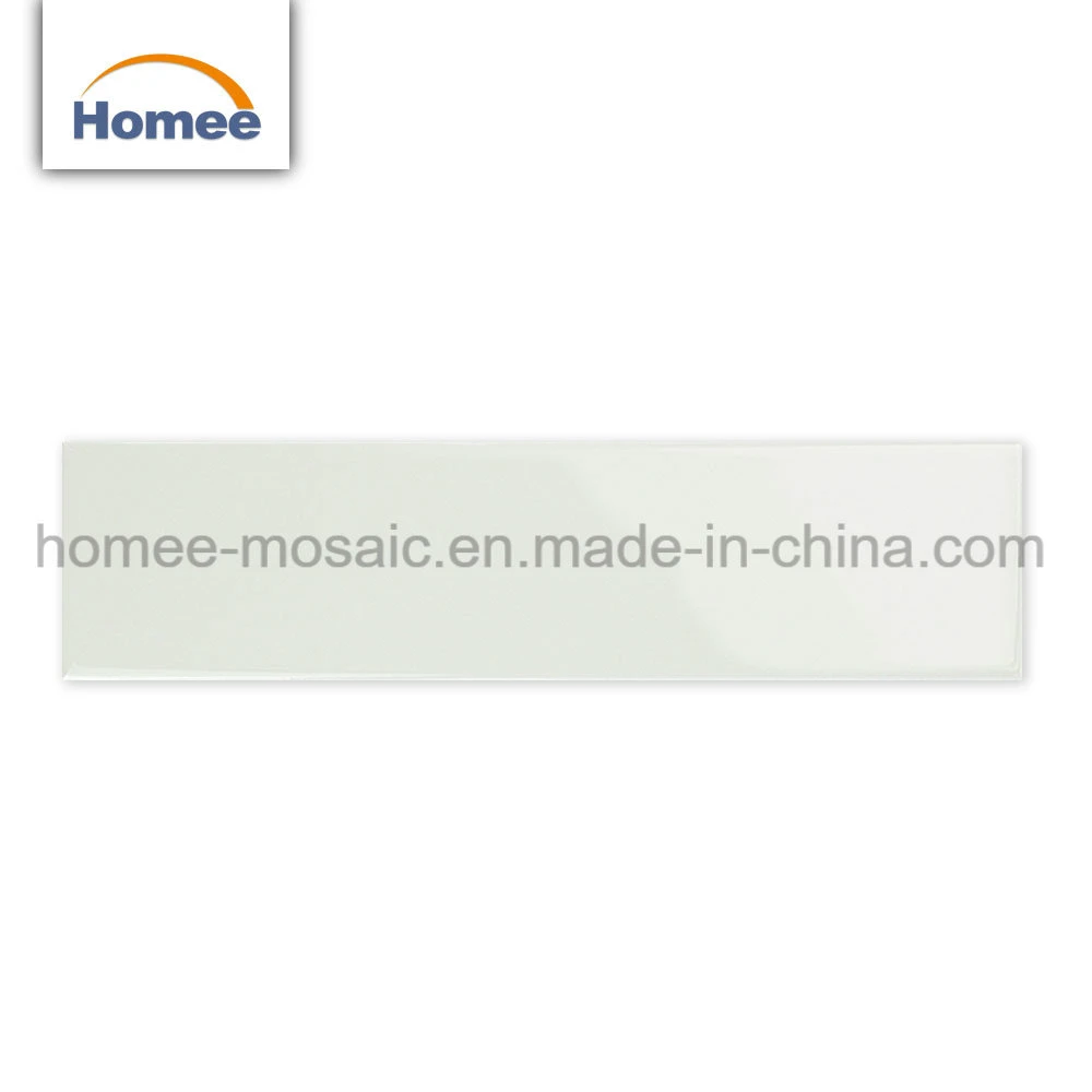 Factory Price White Polished Brick Subway Porcelain Ceramic Mosaic Tiles