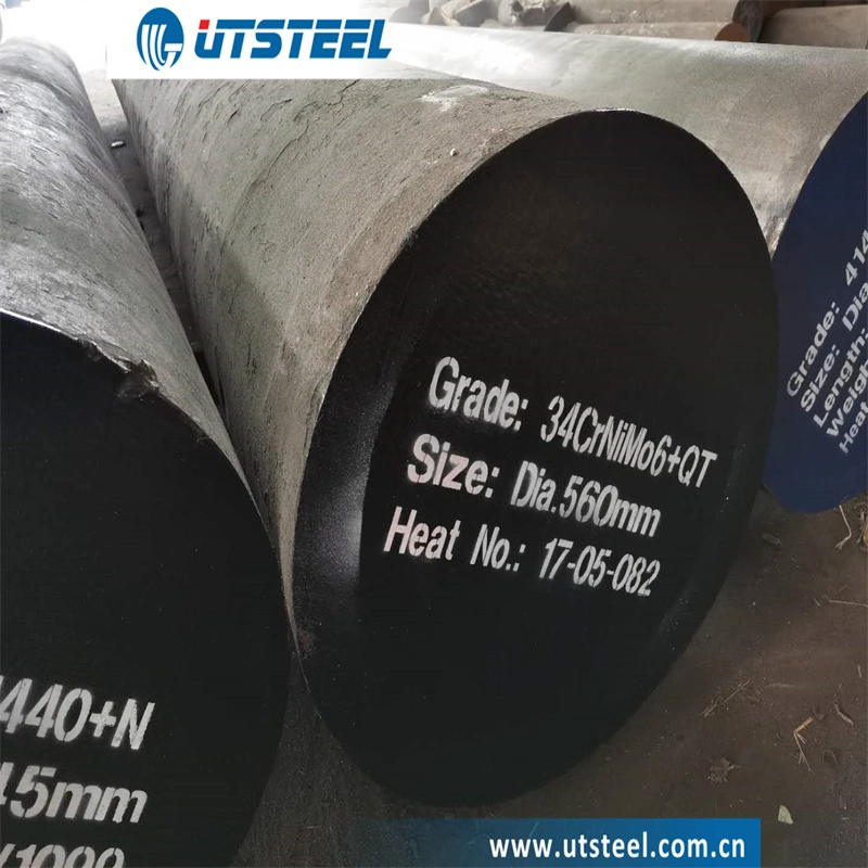 1.6582/4337/34CrNiMo6/Sncm447 Hot Rolled Forged Rolled Alloy Steel Round Bars