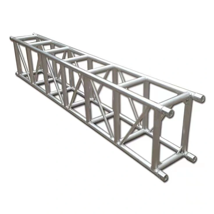 290*290mm Truss en aluminium noir pour toit avec embout carré pour éclairage.