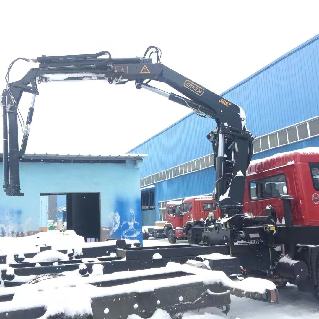 Lifting Equipment Used in Build Construction Easy Operation Hydraulic Truck Mounted Crane