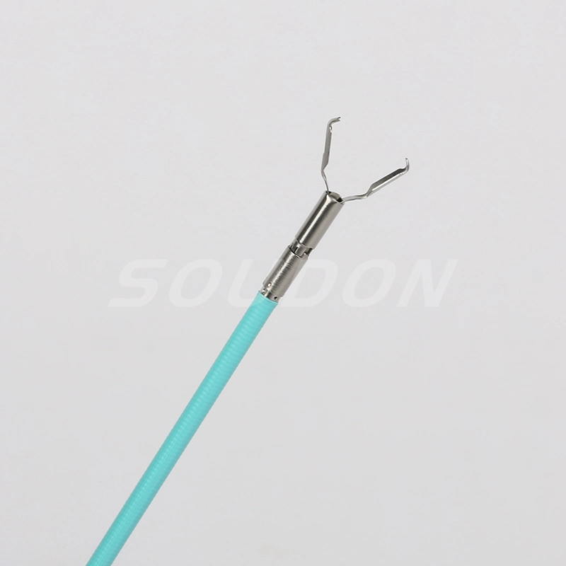 Medical Sterile Single Use Hemostatic Clip Can Be Rotated and Malleable Hemoclips 11mm Opening OEM Accepted