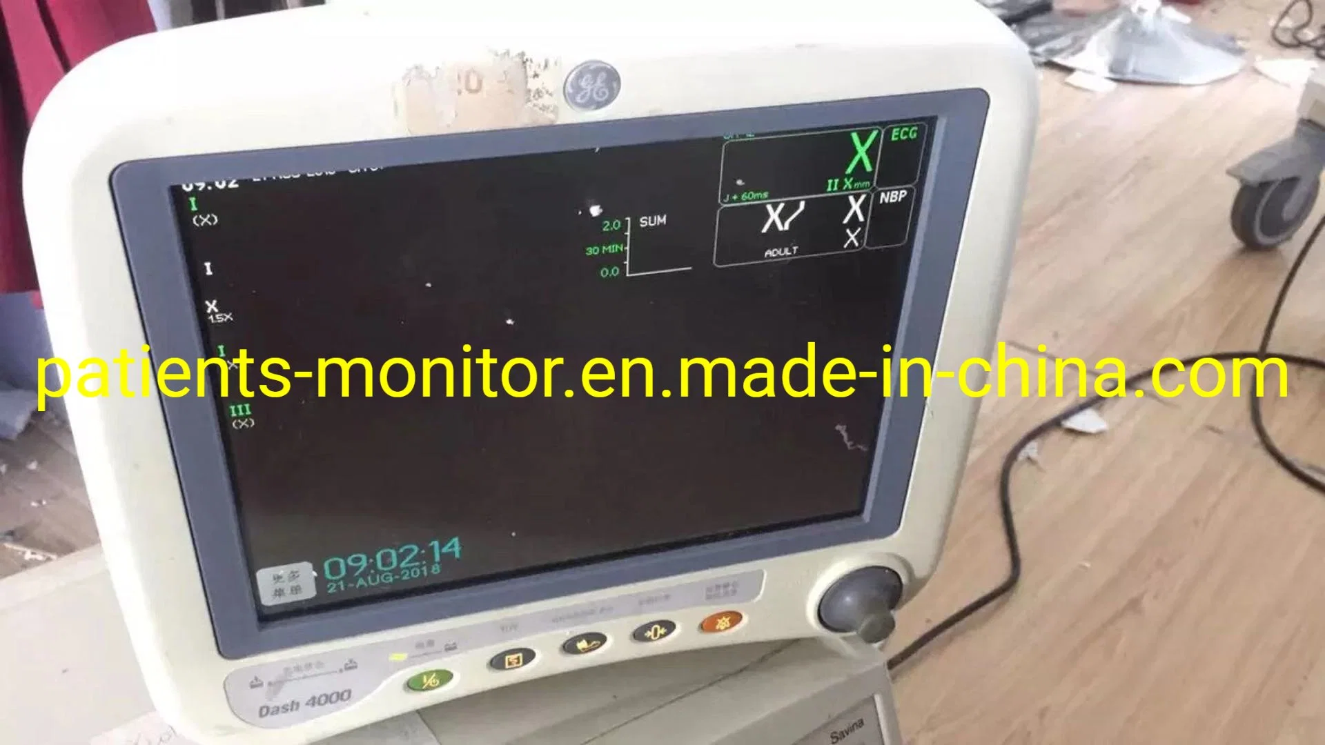 Ge Healthcare Dash 4000 Patient Monitor Medical Equipment Used