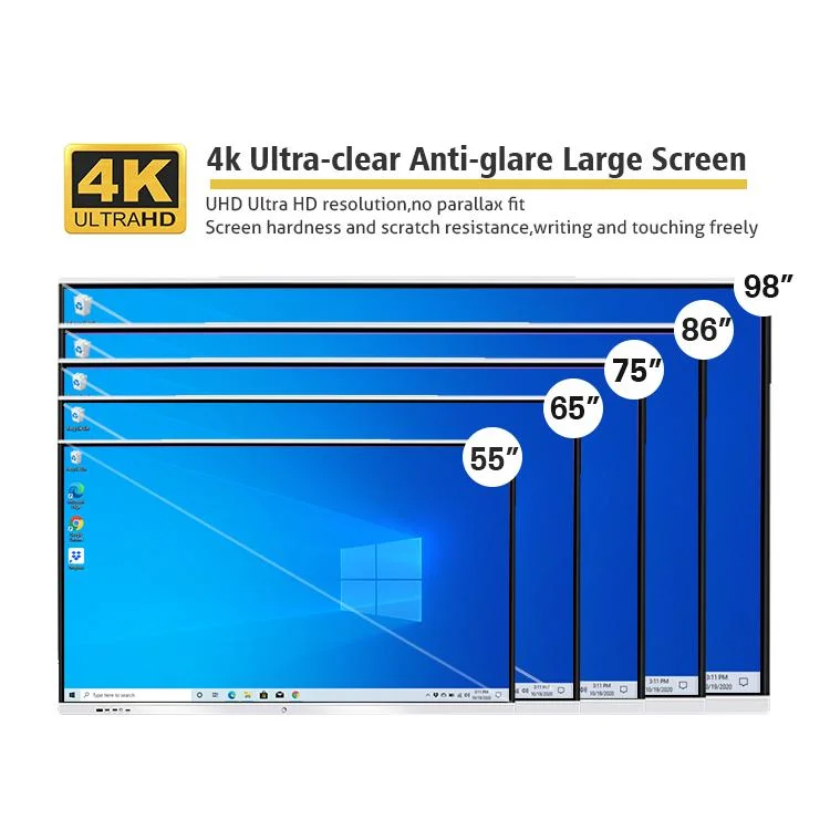 Pantalla Multi Touch HD de 4K de la Junta interactiva SMART Board para la enseñanza