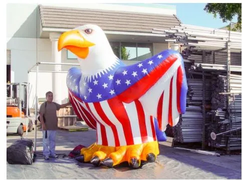 2023 New Giant Inflatable Animal Eagle Advertising for Promotion