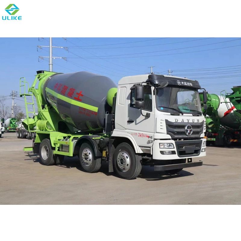 Hot Sale Dongfeng JAC HOWO 3m3-12m3 Concrete Mixer Truck Special Vehicle Construction Equipment Cement Mixer Truck