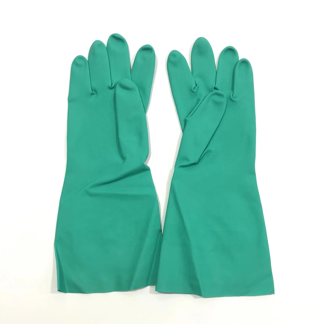 Reusable Nitrile Oil-Resistant Heavy Duty Industrial Hand Protection Working Gloves