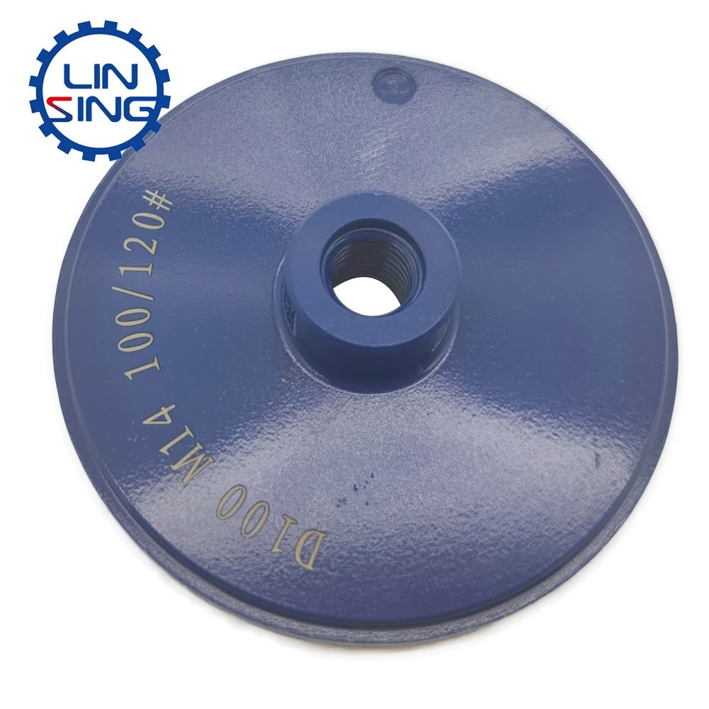 High Efficiency Double Row Diamond Grinding Cup Wheel for Marble Edge