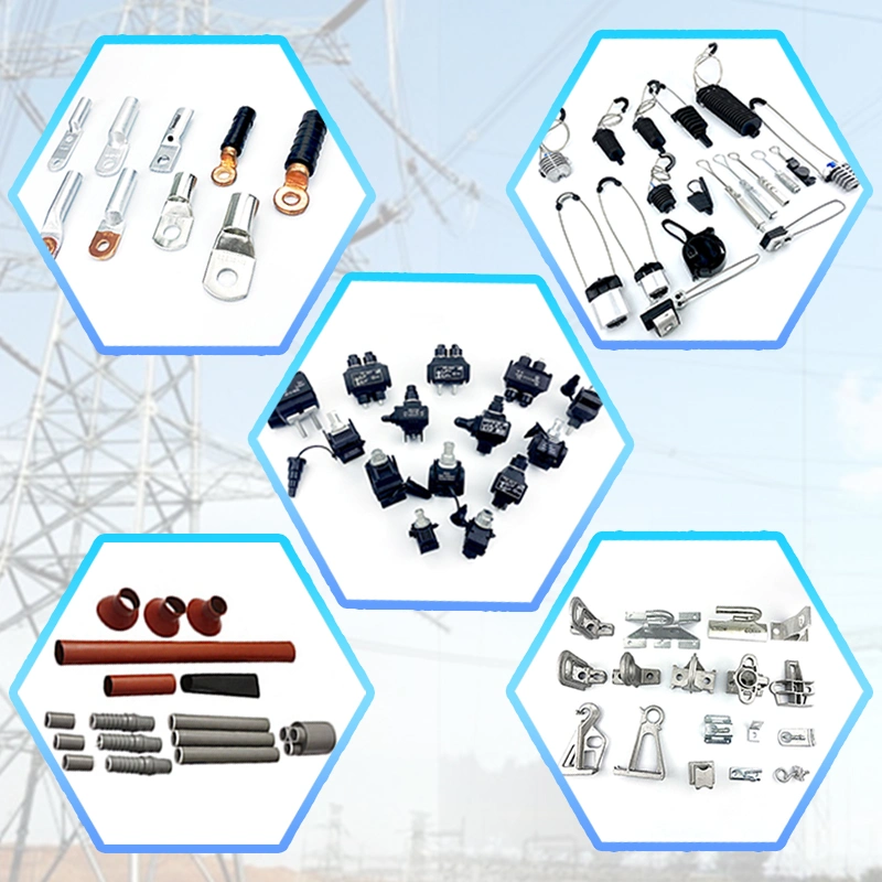 Terminal de conector de cobre da Série Gty para conexões elétricas