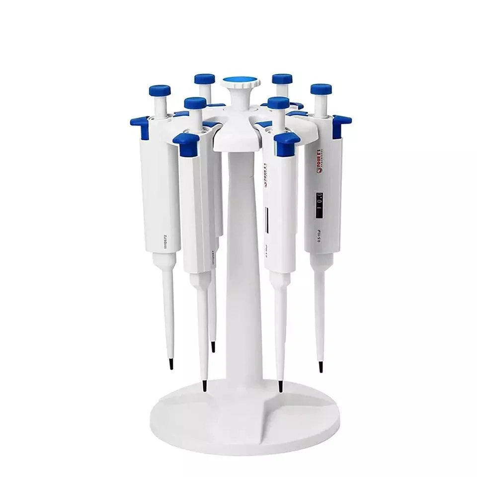 Lab Equipment Micropipette Holder Pipette Stand for Single Multi-Channel Pipettors