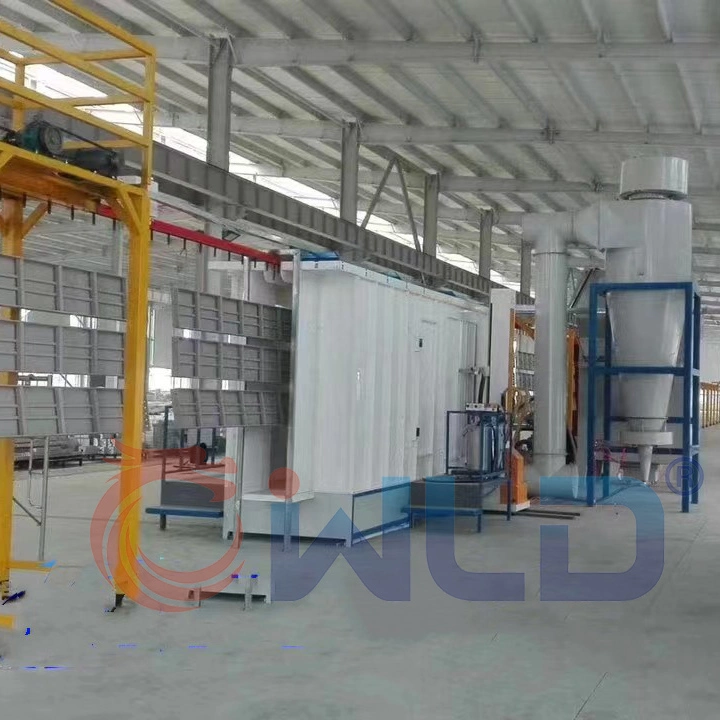 Wld Manufacturer China Metal Coating Mechinery Production Powder Coating Line