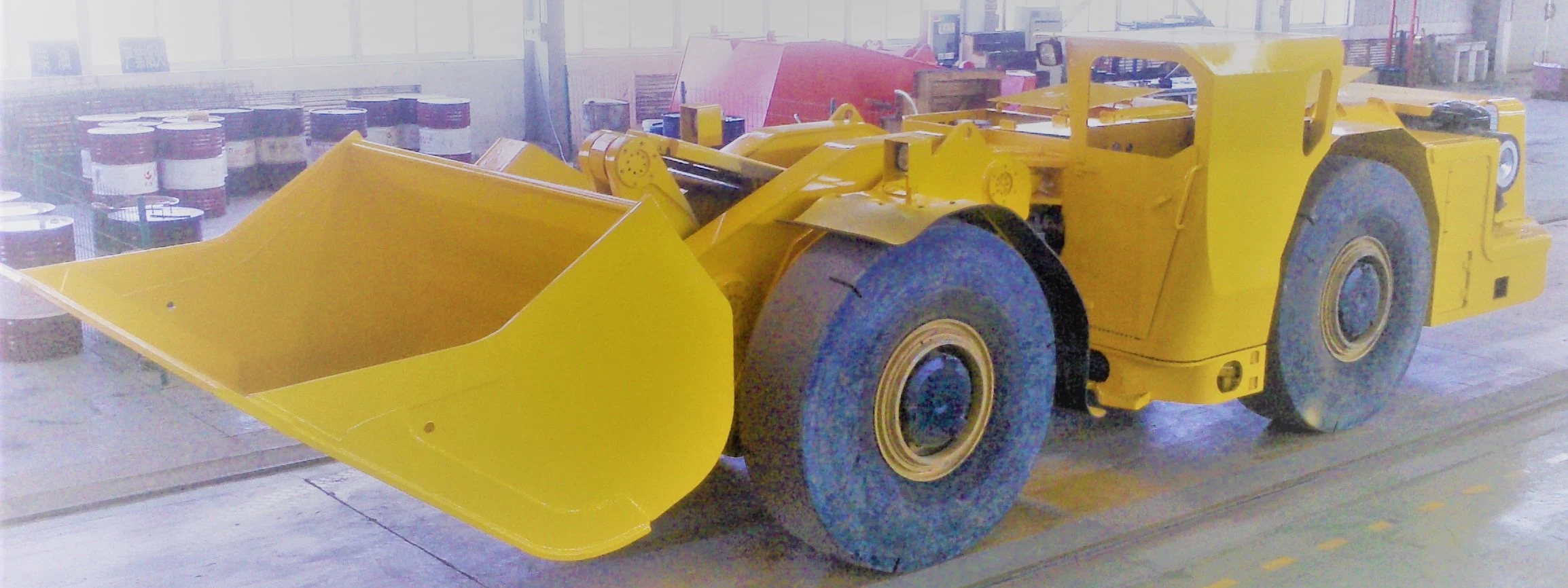 Hard Rock subterráneo de equipos mineros Ug Loader LHD Scooptram diesel de 10 Ton.