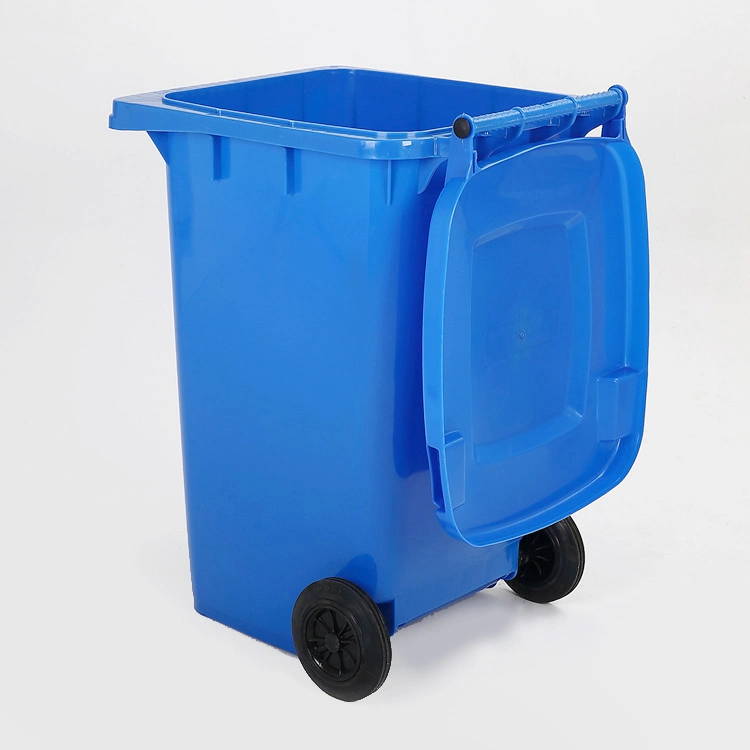 240L Dustbin Plastic Sale Price Garbage Containers Plastic Waste Bin with Wheels