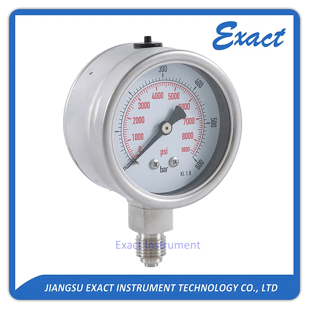 Heavy Duty Type-Bourdon Tube Pressure Gauge-Antivibration Pressure Gauge-Oil Filled Manometer