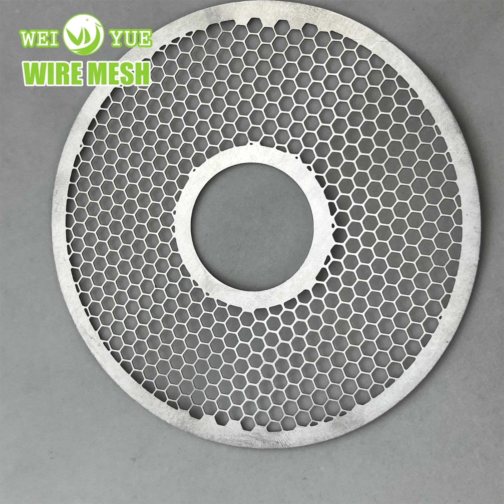 Stainless Steel Metal Parts for Audio Speakers Decorated with Microporous Mesh by Photochemical Etching Mesh