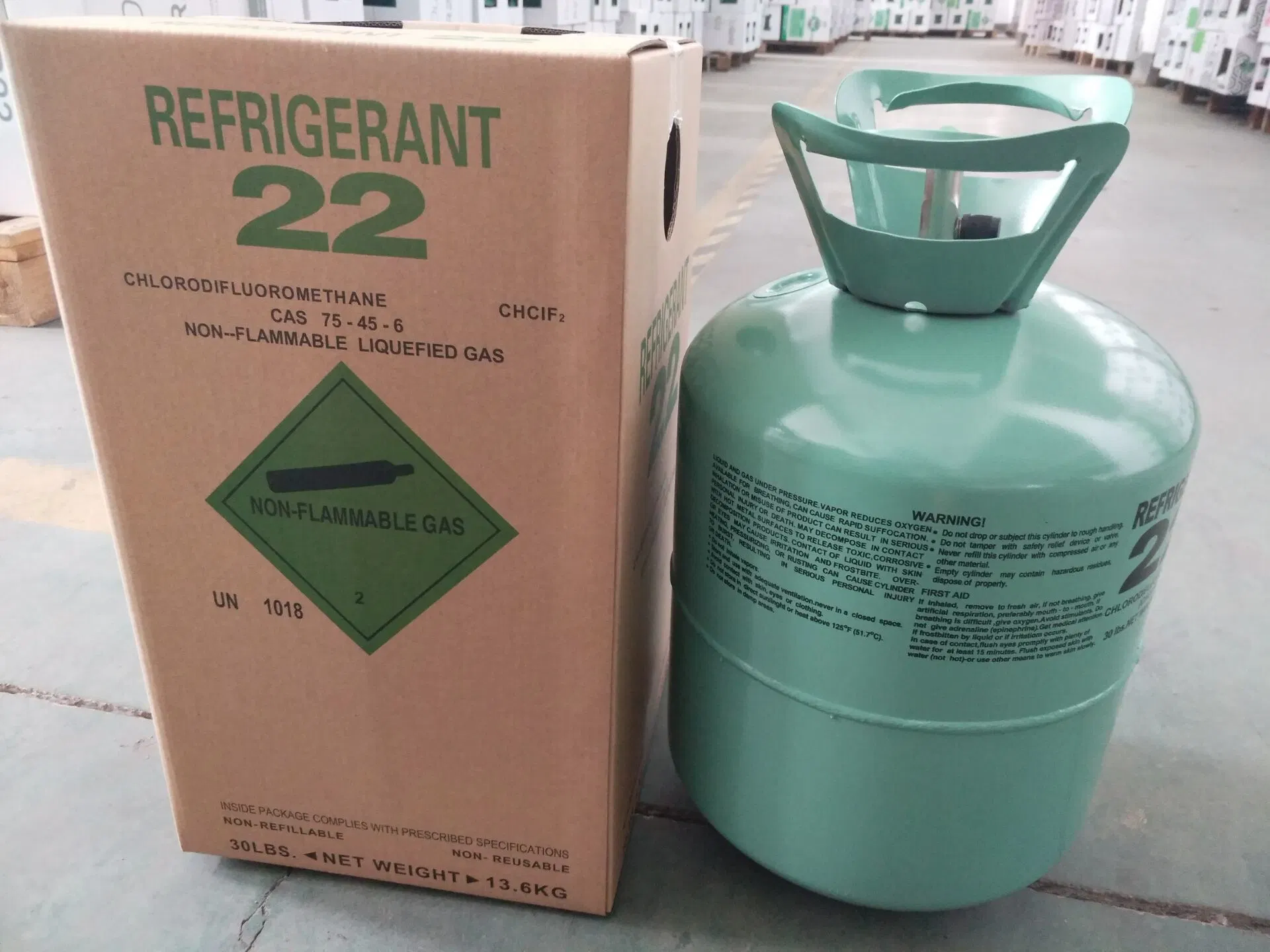 Manufactory Supply High quality/High cost performance Refrigerant Gas R2-2