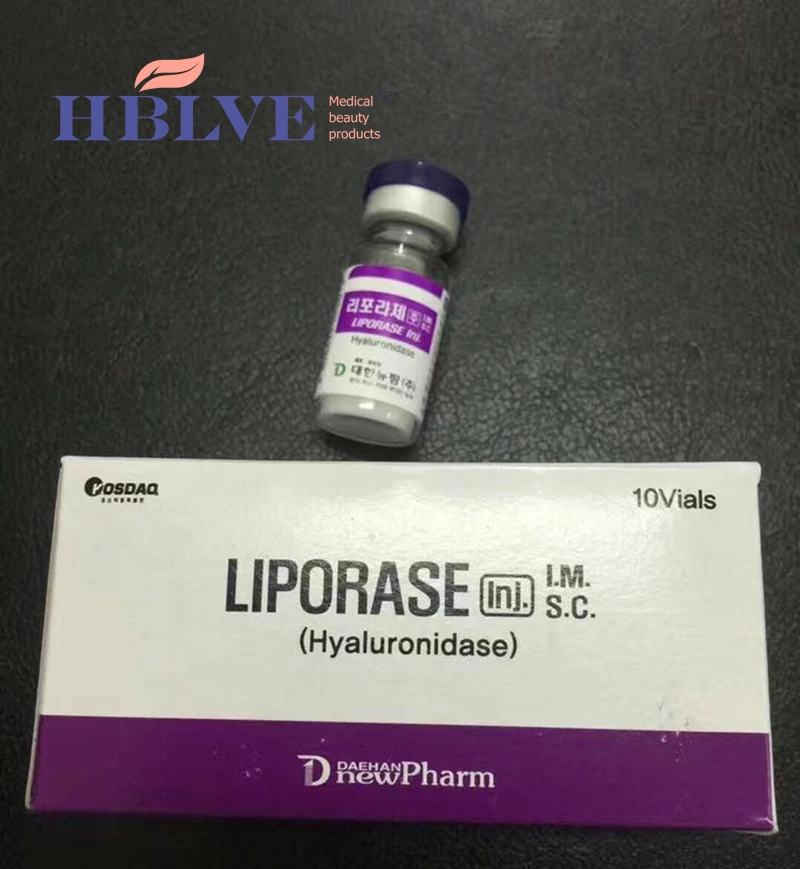 Factory Best Selling Liporase Lyophilized Hyaluronidase for Hyaluronic Acid Removal