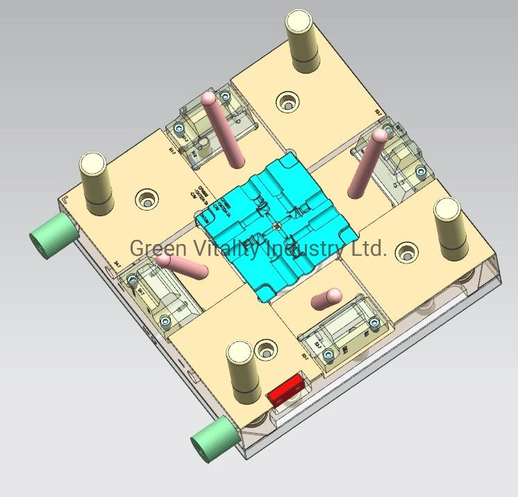 Plastic Elbow Adapter Pipe Fittings Plastic Injection Mould OEM