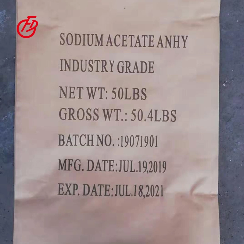 Fabricante CH3COONa 99% Indrustry Grado 6131-90-4 127-09-3 Trihidrato Anhidro Sodio Acetato